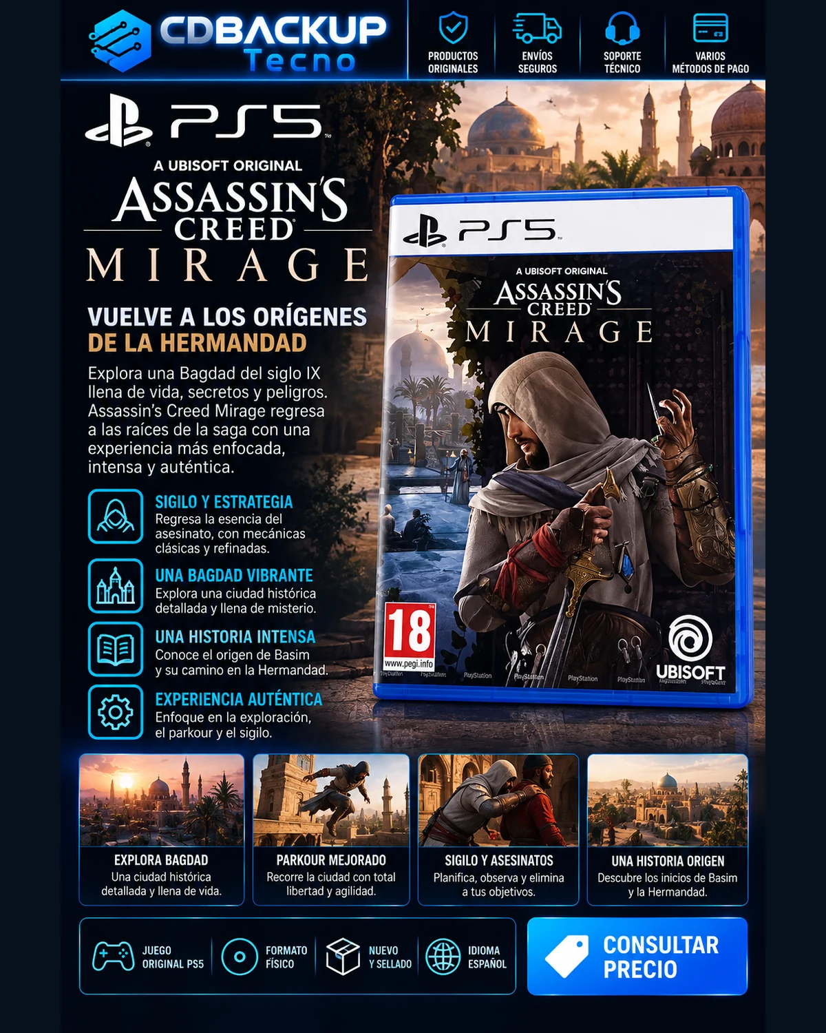 Assassin's Creed Mirage PS5