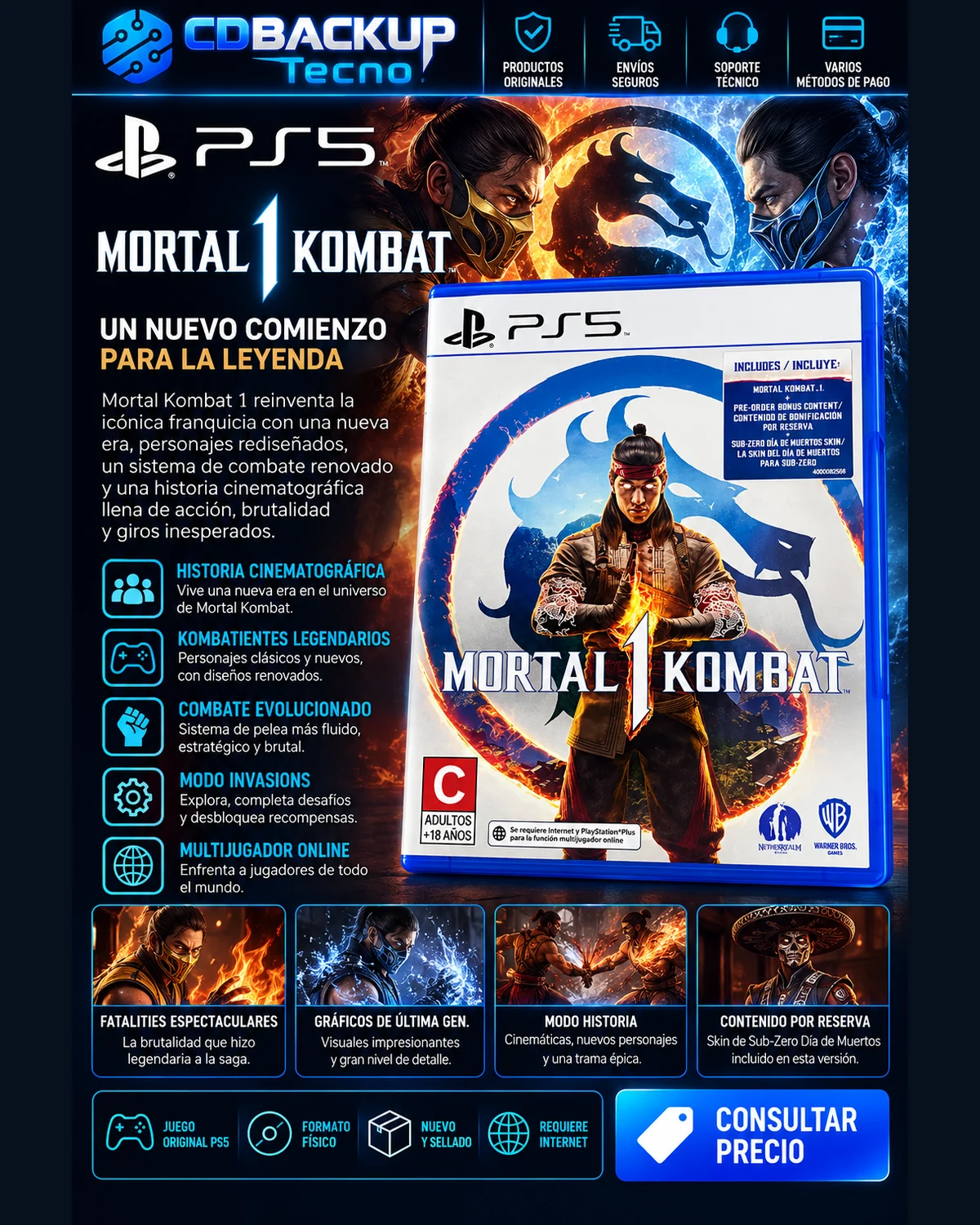 Mortal Kombat 1 PS5
