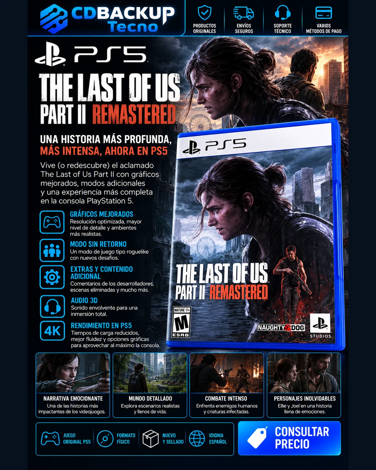 The Last of Us Part II Remastered PS5
