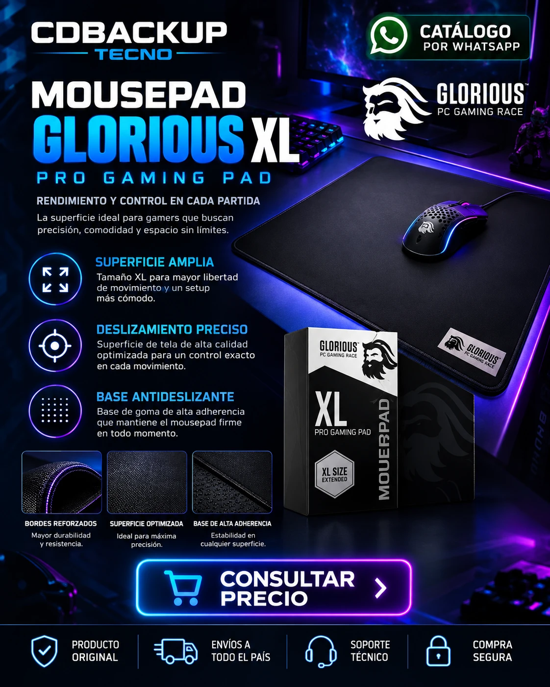 Glorious XL Mousepad