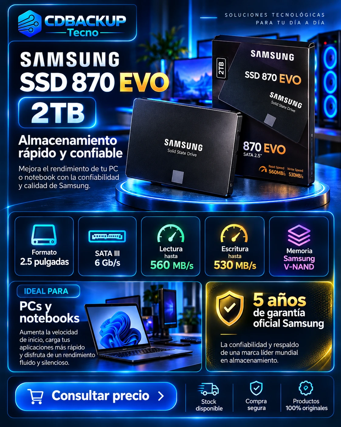 Samsung 870 EVO 2 TB